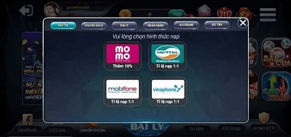 Đánh giá nạp rút tại cổng game Z68 Club