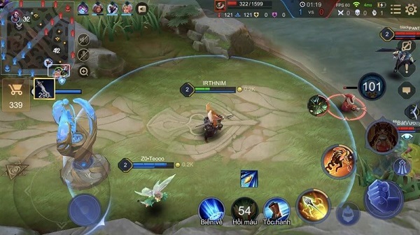 Giai đoạn đầu game