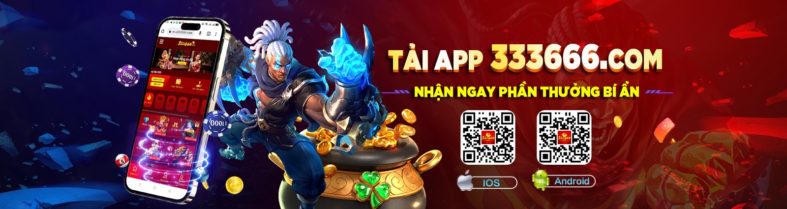 Hướng dẫn tải app 333666 cho điện thoại IOS và Android nhanh chóng