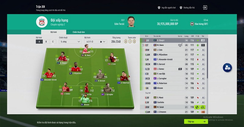 Dự kiến thời gian ra mắt phiên bản FIFA online 5