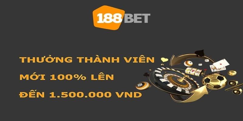 Chương trình khuyến mãi cực khủng dành tặng tân thủ 188bet